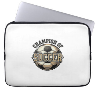 Housse Pour Ordinateur Portable Conception de maillot de champion de balle de foot