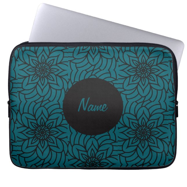 Housse Pour Ordinateur Portable Conception de mandala (Devant)