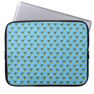 Housse Pour Ordinateur Portable Conception de motif d'îles avec des palmiers