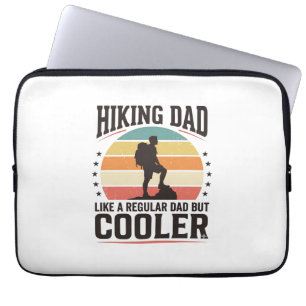 Housse Pour Ordinateur Portable Conception de T-shirt de randonnée Papa Vintage Co