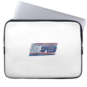 Housse Pour Ordinateur Portable Conception de vecteur vintage patriotique de cours