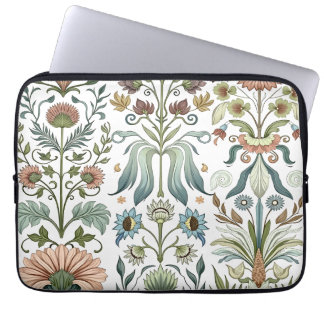 Housse Pour Ordinateur Portable Conception florale Art Nouveau 402 fleurs