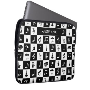 Housse Pour Ordinateur Portable Conception musicale contemporaine