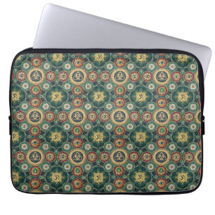 Housse Pour Ordinateur Portable Conception Sacrée Mystique - Motif de Mandala Spir