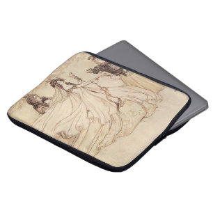 Housse Pour Ordinateur Portable Contes de fées vintage, Cendrillon par Arthur Rack