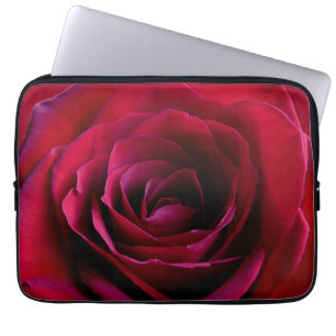Housse Pour Ordinateur Portable Coque de tablette Rose romantique à manches Roses