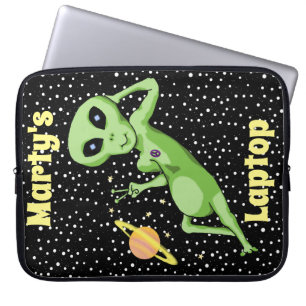 Housse Pour Ordinateur Portable Coque d'ordinateur portable Alien de paix