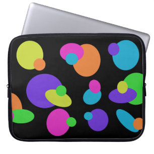 Housse Pour Ordinateur Portable Coque d'ordinateur portable Retro Dot