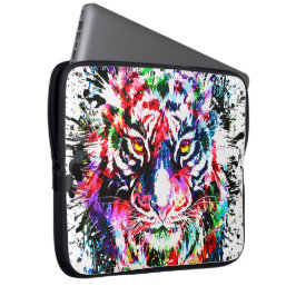 Housse Pour Ordinateur Portable Coque d'ordinateur portable Tiger | Dessin coloré 