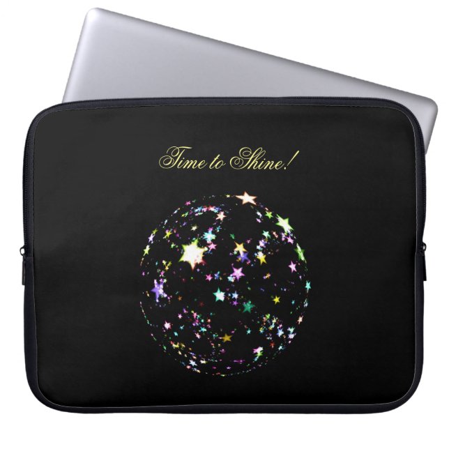 Housse Pour Ordinateur Portable coque d'ordinateur portable "Time to Shine" (Devant)
