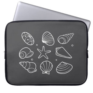 Housse Pour Ordinateur Portable Coquillage