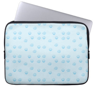 Housse Pour Ordinateur Portable Coquilles Saint-Jacques Contour Minimalisme
