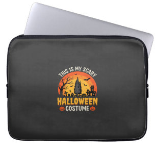 Housse Pour Ordinateur Portable Costume Halloween effrayant Design Vintage Sunset_