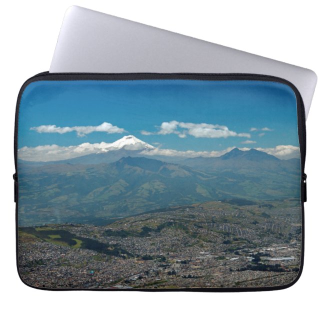 Housse Pour Ordinateur Portable Cotopaxi & Quito, Equateur (Devant)