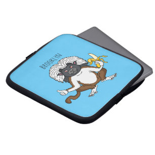 Housse Pour Ordinateur Portable Cotton Top Tamarin montoon est une illustration