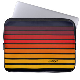 Housse Pour Ordinateur Portable Coucher de soleil