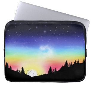 Housse Pour Ordinateur Portable Coucher du soleil