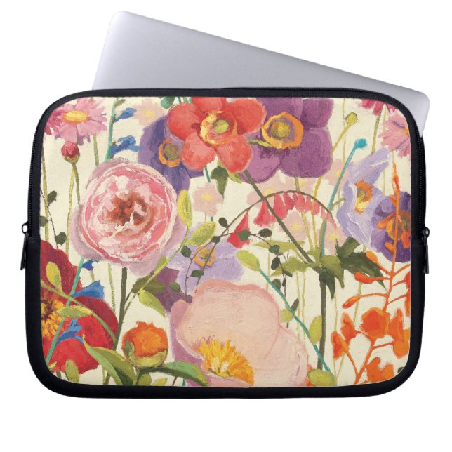 Housse Pour Ordinateur Portable Couleur Printemps (Devant)