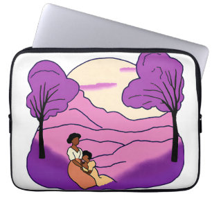 Housse Pour Ordinateur Portable Couleur violet