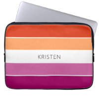 Couleurs Drapeau Lesbienne Personnalisées Frappes