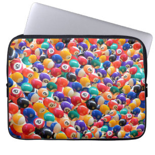 Housse Pour Ordinateur Portable Couleurs Traditionnelles De Boule De Huit, Manche