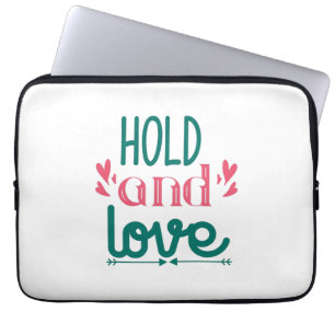 Housse Pour Ordinateur Portable Couple Cadeau Maintenir Et L'Amour
