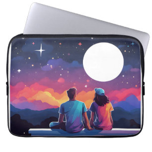 Housse Pour Ordinateur Portable Couple stargazing