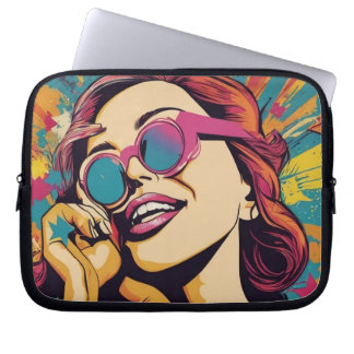 Housse Pour Ordinateur Portable Couverture Pop Art Moderne