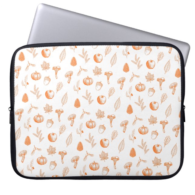 Housse Pour Ordinateur Portable Cozy Autumn Pattern (Devant)