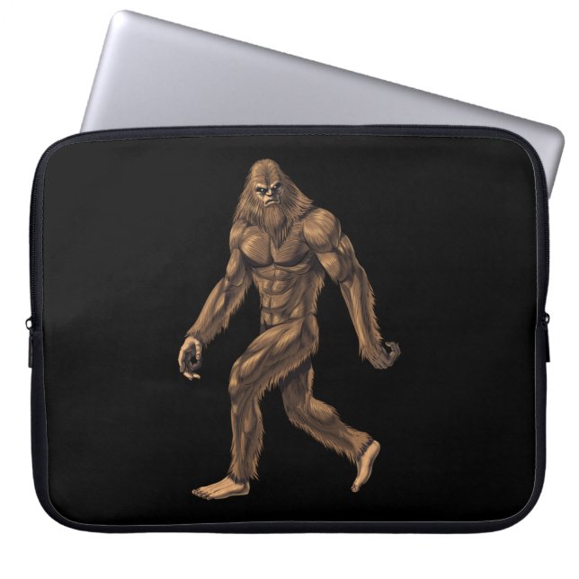 Housse Pour Ordinateur Portable Créature Cryptid Bigfoot (Devant)