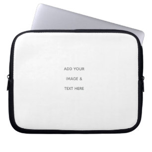 Housse Pour Ordinateur Portable Créez votre propre blanc