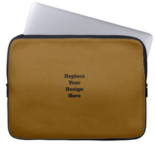 Housse Pour Ordinateur Portable Créez Votre Propre Brun