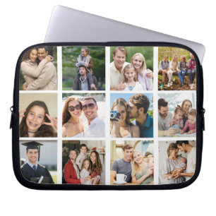 Housse Pour Ordinateur Portable Créez votre propre collage de 12 photos