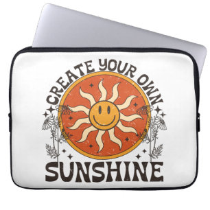 Housse Pour Ordinateur Portable Créez votre propre tamis de poche Sunshine