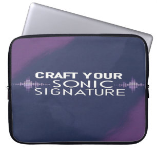 Housse Pour Ordinateur Portable Créez votre signature sonore option 2