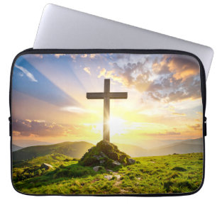 Housse Pour Ordinateur Portable Croix
