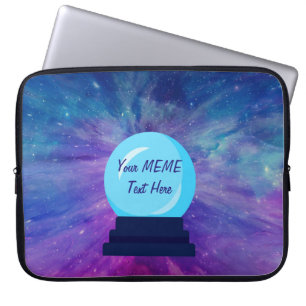 Housse Pour Ordinateur Portable Crystal Ball Créez votre propre MEME