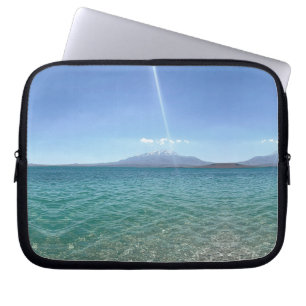Housse Pour Ordinateur Portable Crystal Water View Blue Sky Beach Vibe Paisible