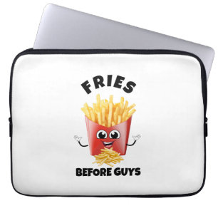 Housse Pour Ordinateur Portable Cute Fries Sweat - shirt à capuche de dessin & Tee
