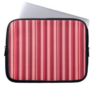 Housse Pour Ordinateur Portable Cute hot pink stripes