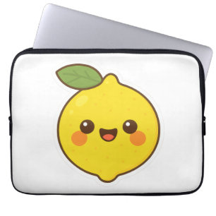 Housse Pour Ordinateur Portable Cute Kawaii Lemon