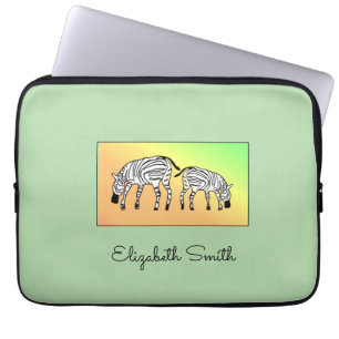 Housse Pour Ordinateur Portable Cute Kenyan Zebras iPhone / coque ipad