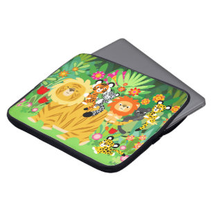 Housse Pour Ordinateur Portable Cute Liger Cartoon et amis Portable