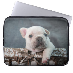 Housse Pour Ordinateur Portable Cutest Baby Animals French Bulldog
