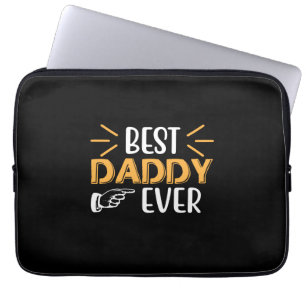 Housse Pour Ordinateur Portable Daddy Cadeau Meilleur Papa Jamais