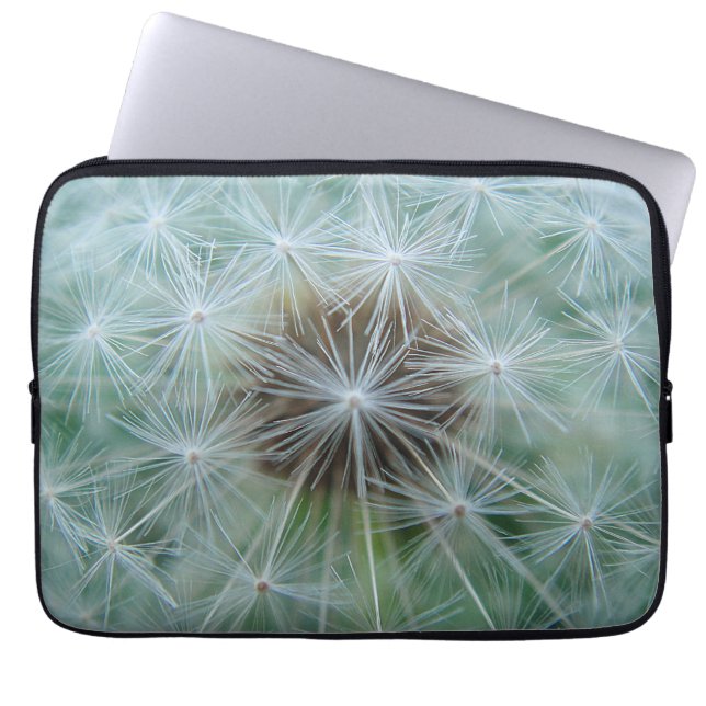 Housse Pour Ordinateur Portable Dandelion blanc (Devant)