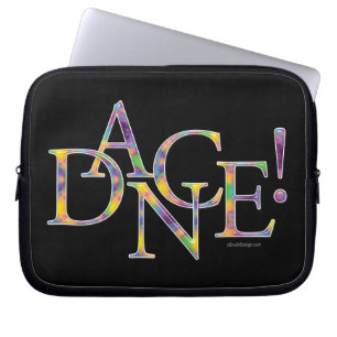 Housse Pour Ordinateur Portable Danse ! (Tie-Dye)