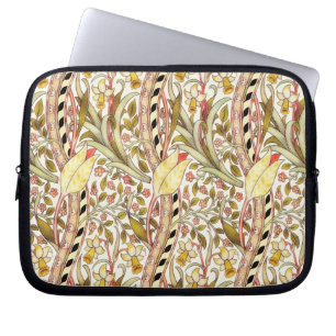 Housse Pour Ordinateur Portable Dearle Daffodique Vintage motif floral