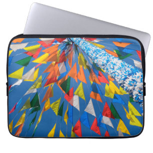 Housse Pour Ordinateur Portable Décoration de drapeau triangulaire