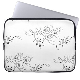 Housse Pour Ordinateur Portable Decorative, Soapstone, Bianca Electronics Bag